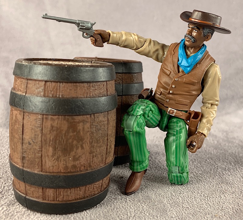 old west action figure Garrison Trooper Dime Novel Legends 1:18 scale 4/"